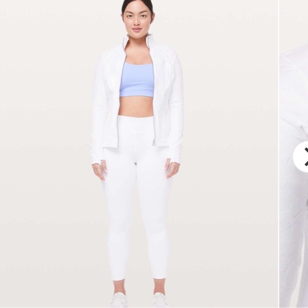 Lululemon Define Jacket Flocked
White Special Edition size 6 - Picture 4 of 11